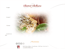 Tablet Screenshot of bistrotbelhara.com